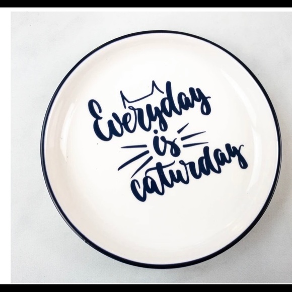 🎉HP x3🎉Cat Lady Dish 💗🐈‍⬛ - Picture 1 of 7